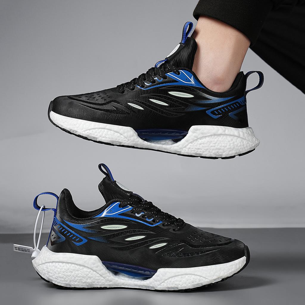 22 Spring New Large Size Sports Casual Couple Flame Shoes