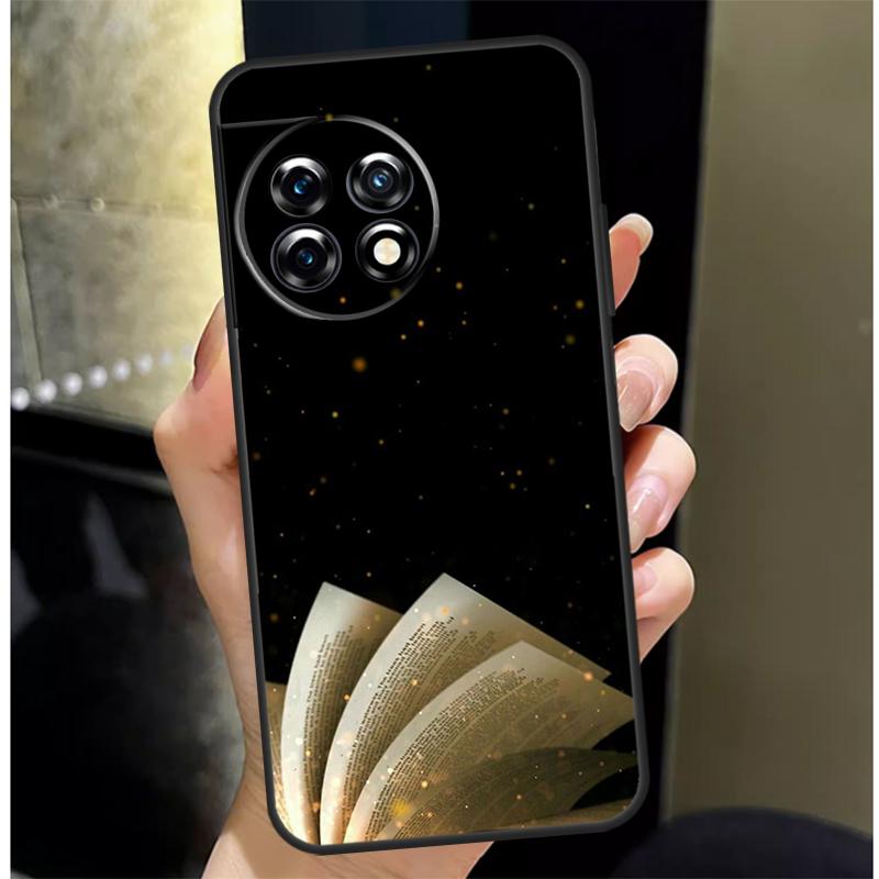 Book Lover Cover For OnePlus Nord 3 2 CE 4 Lite N20 N10 N30 OnePlus 8T 10T 13 13R 12 12R 11 10 Pro Case