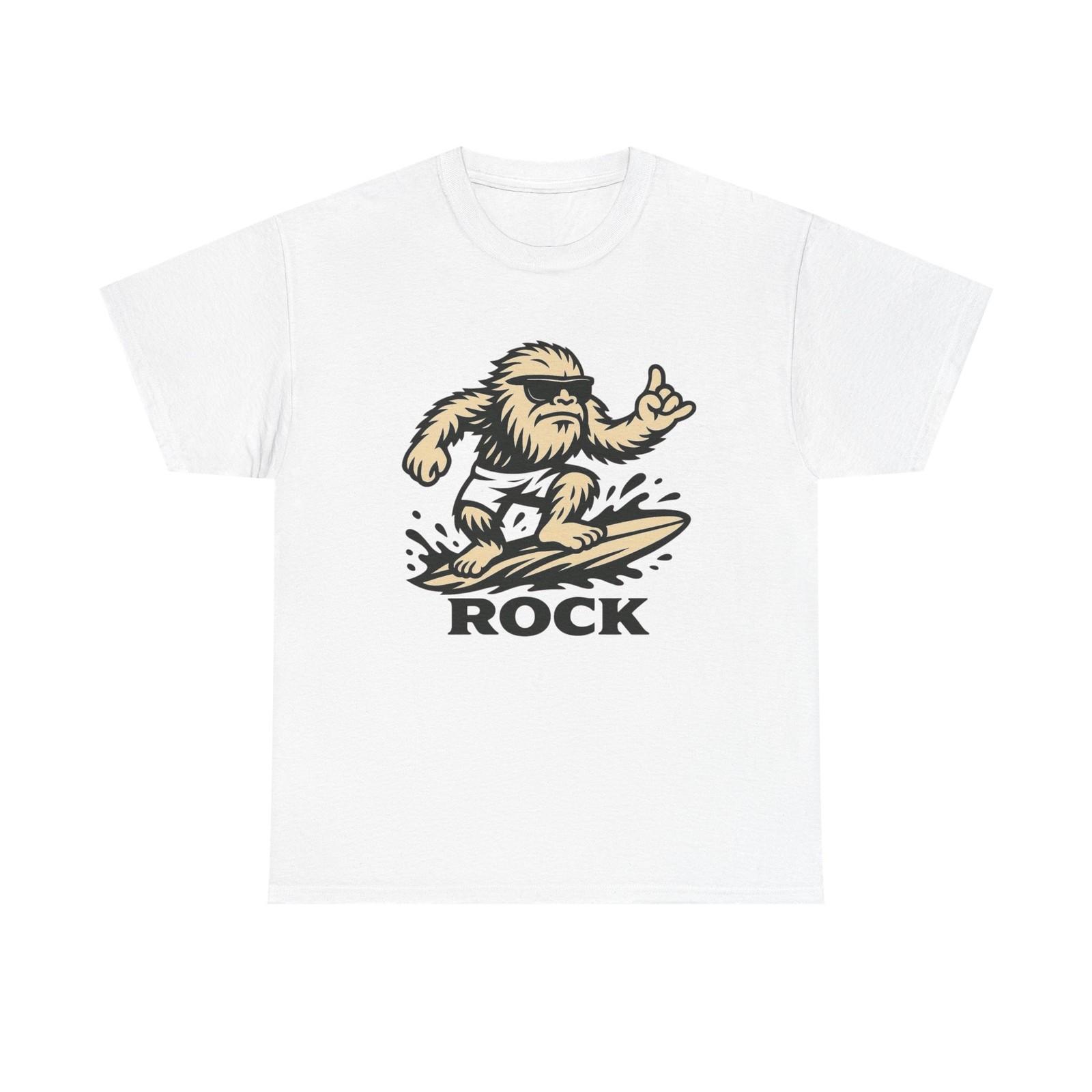 Surfing Rocker Graphic T Shirt Mens Womens Tees Top Unisex Heavy Cotton Tee New Gift 3XL