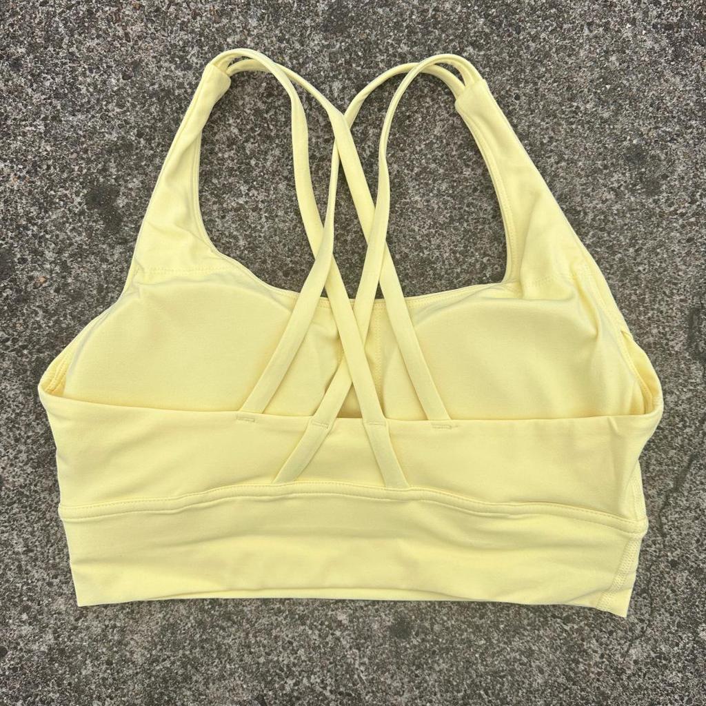 Nude Feel Women's Cross-Back Yoga Sports Bra