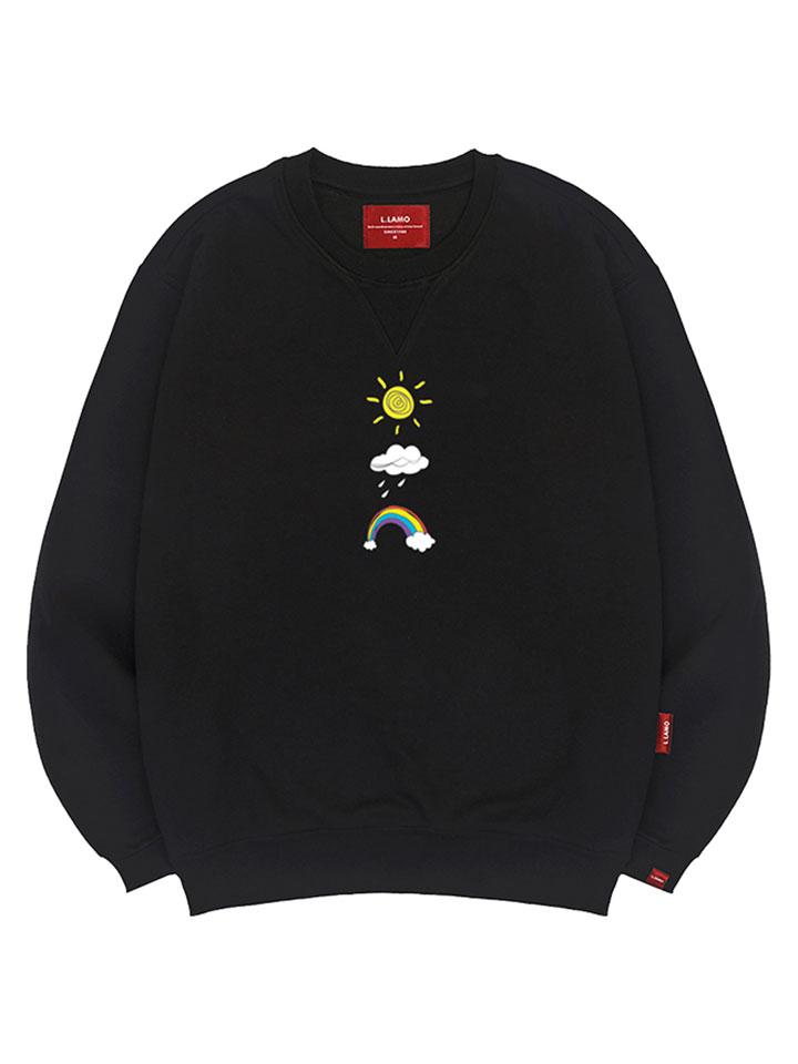Ellamo Rainbowcom Sweatshirt Unisex Big Size S~4Xl (Type A)