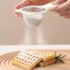 1/2pcs Baking Handheld Household Kitchen Strainer Cat's Ear Soybean Milk Filter Screen Juice Residue Strainer Flour Sieve