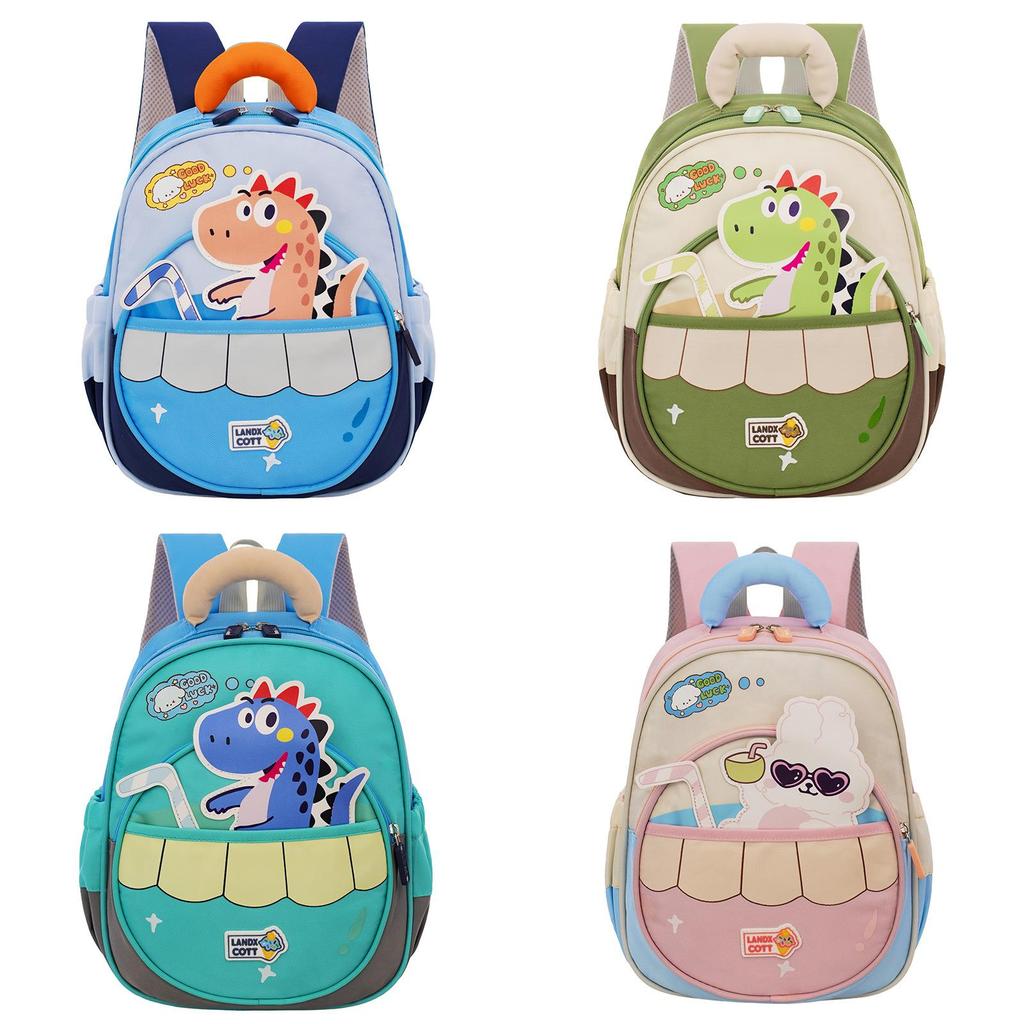 Cute Cartoon Toddler Backpack With Breathable Oxford Fabric For School And Travel