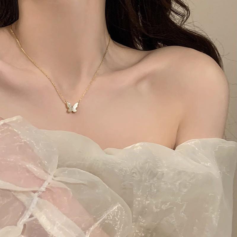 

Модное Милое Ожерелье-подвеска из ракушки с жемчугом, бант, цепочка для ключицы, украшение для женщин, девушек, хрустальная цепочка для ключицы, ожерелье-чокер, новые ювелирные изделия, подарок