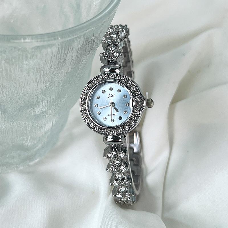 

Женские часы Легкий люкс Бренды Нишевые Изысканные Компактные Браслеты Высококлассные Сплавные Ремешки Модные Студенческие Кварцевые Часы