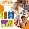 New Cross-Border Children'S Silicone   Toys: Circular    Creative Stress-Relieving Toy Set