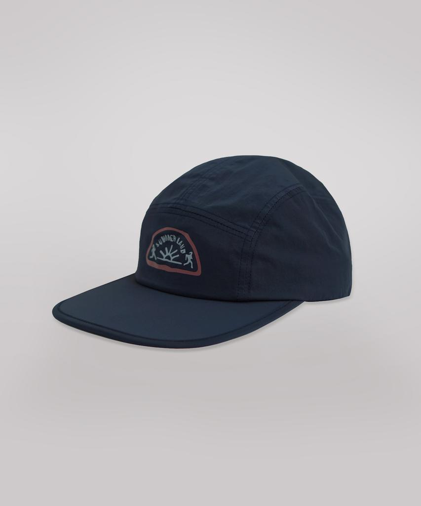 Kyuseu Summer Lightweight Nylon Camp Cap - Navy