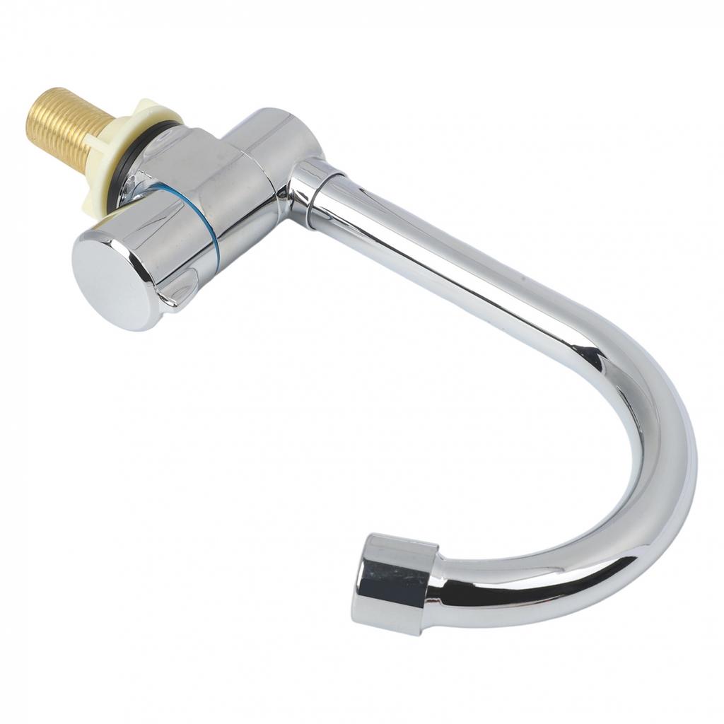 Compatible With Standard Sinks 360° Rotating Faucet Foldable RV Faucet