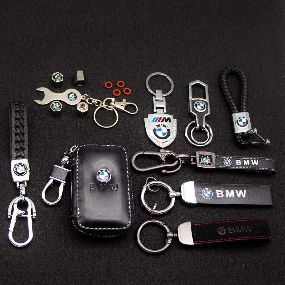 MWPF4 3D Metal Car Keychain For BMW M Logo X1 X2 X3 Key Rings Buckle X4 X5 X6 F48 G80 Key Holder E84 E83 G01 G11 G07 G86 Accessories