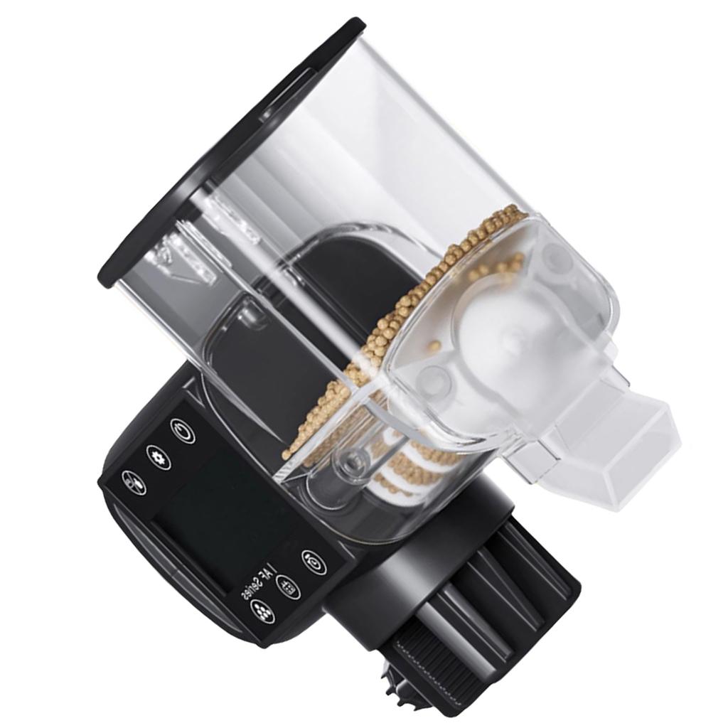 Automatic Fishtank Feeder Digital Timer Control Quiet Feeding Device For Small Fish Feeding Easy Maintenances