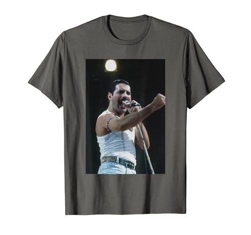 Queen Rock Group at Live Aid Freddie Mercury 1985 T-shirt