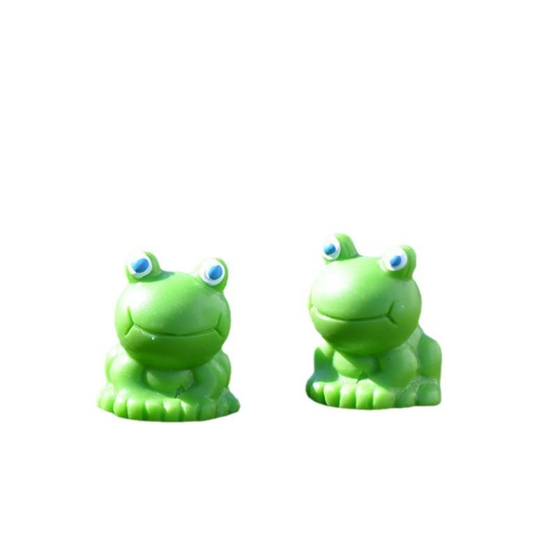 10-100 Stück Mini Harz Frösche Grüne Winzige Frosch Figuren Miniatur Heimdeko Feengarten Dekoration Puppenhaus Geburtstagsparty Mitgebsel Geschenk