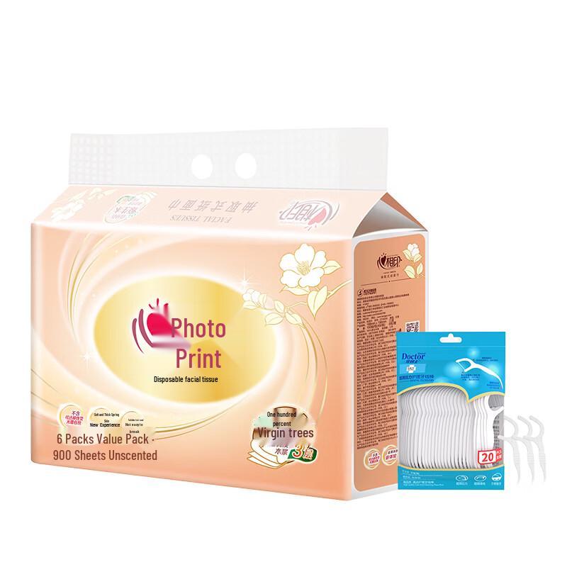 Doctor B Dental Floss & Heart to Heart Tissues Bundle