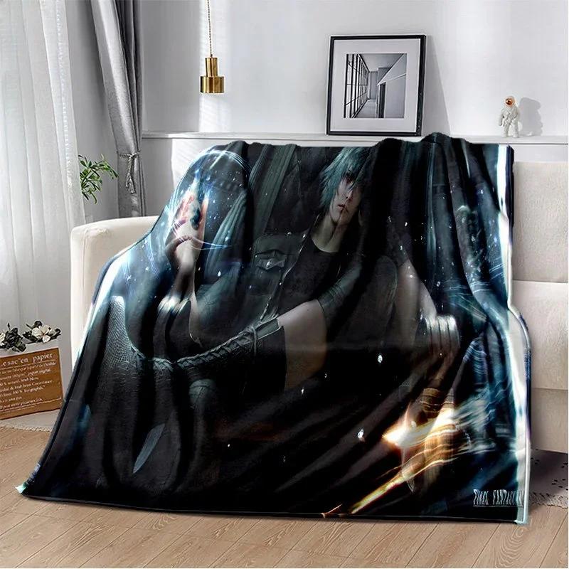 Fashion Final Fantasy Series Game Soft Plush Blanket,Flannel Blanket Throw Blanket For Living Room Bedroom Bed Sofa Picnic