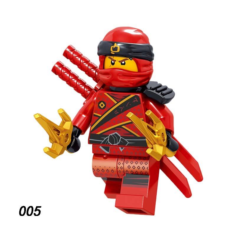 A001-008 Baustein-Figur Zusammenbau Spielzeugbeutel