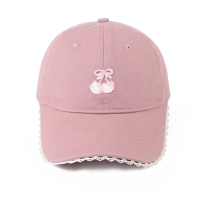 Japanese Sweet Baseball Cap Female College Style Spring And Summer Cute Kitty Cap Versatile Casual Style