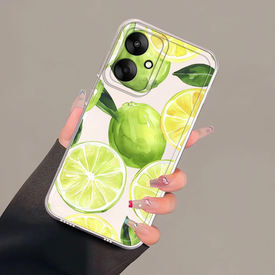 

Fruit Letters Case for Xiaomi Mi 11T Pro 11 Lite Soft Phone Cover Xiaomi 11T Pro