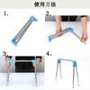 Shigure Indoor Clothes No Assembly Easy to Stainless for Drying Bedding and Perfect for and Includes Small Folding Hanger Dryer, Foldable, Required,