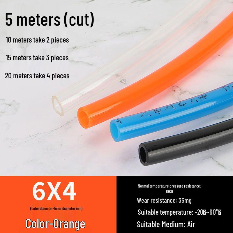 High-Pressure 8MM PU Pneumatic Air Hose for Air Compressors