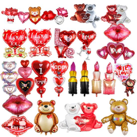 

Novel Love Ballon Leakproof Double Side Decorative