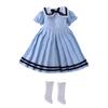ICY DBS 30cm Toy Doll Clothes Sailor Suit Blue Dress Perfect for Blythe Licca and Custom Doll Outfits - - Dolls, Dolls, Gifts, (BL50904) [Used]