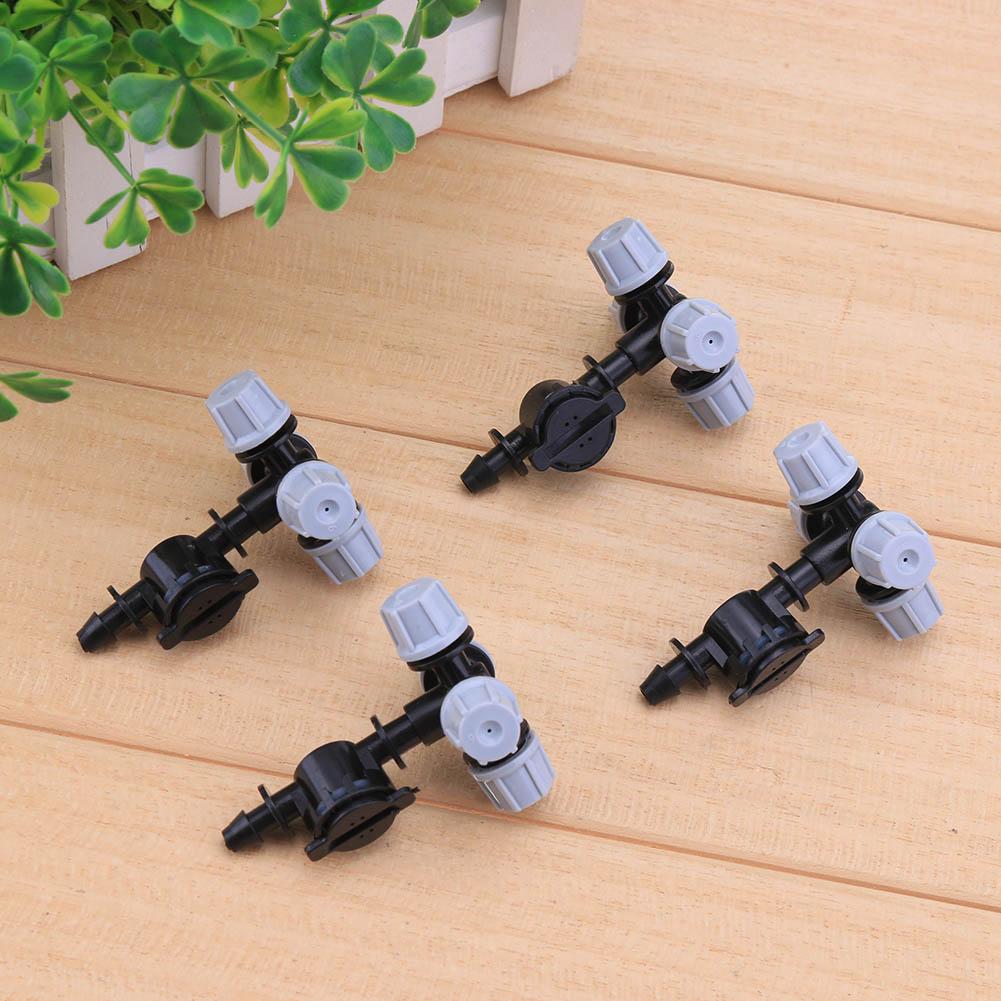 20pcs Micro Mist Sprinkler High Pressure Irrigation Sprayers Easy Installation for Outdoor Misting Cooling System