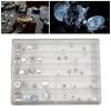 50PCS Watch Crown Adjust Time   Lifespan High Hardness Mixed Set Metal Replacement Watch Crown