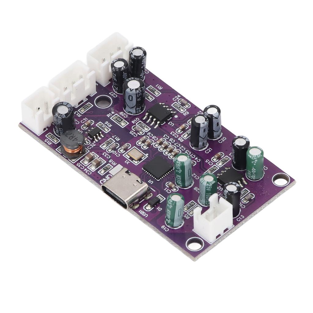 DSP Digital Reverb Module PCB Sound Online Tuning Tool for Computer Tuning DC1218V