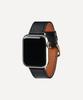 [ADER Error] ADER Error Apple Watch Galaxy Watch Premium Epsom Leather Strap Tank Black