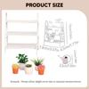 Dollhouse Accessories Doll House Decor Mini Plant Stand Set Micro Landscape Photo Props