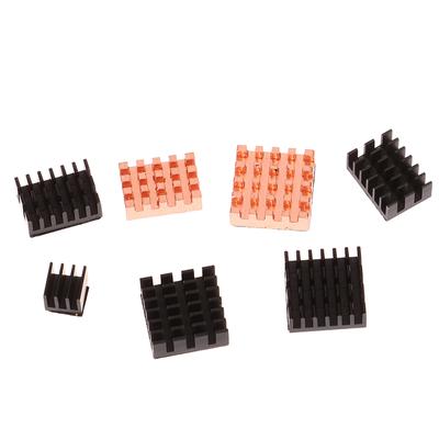 1Set Pure Copper Cooling Heat Sink Aluminum Heatsink Cooler Radiators Cooling Kit For Orange Pi Zero 3/3B