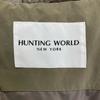 HUNTING WORLD [Внутренний обычный] 72JK62 меховая толстовка пуховик 42 хакиБ/у