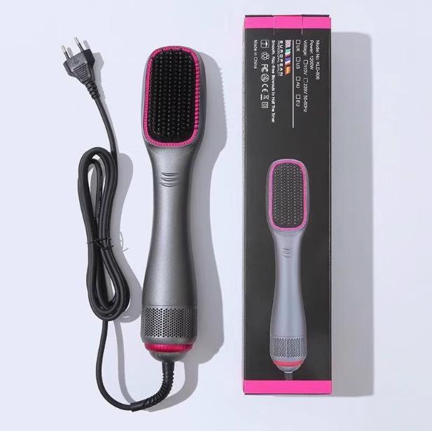 

Best-Selling Multi-Functional Hair Dryer Brush: Blow-dry, Perm, Curl & Style with Ease US Plug English 110V