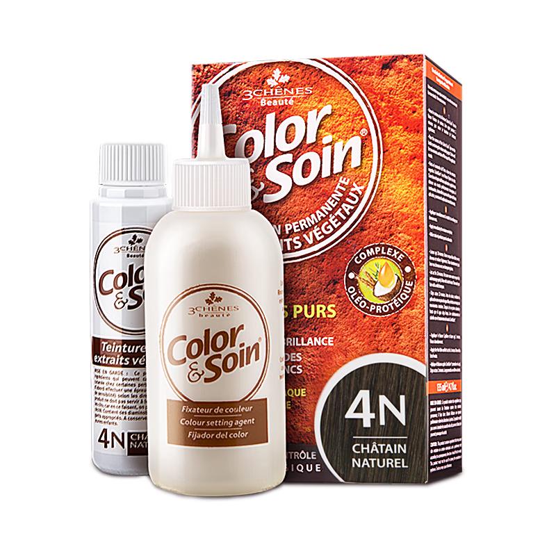 

Травяная краска для волос Three Oaks для закрашивания седины 135ml