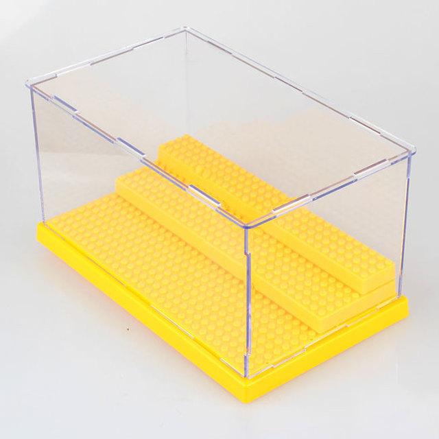 💰Köp billigt online 3 Steps Acrylic Dustproof Box Figures Building ...