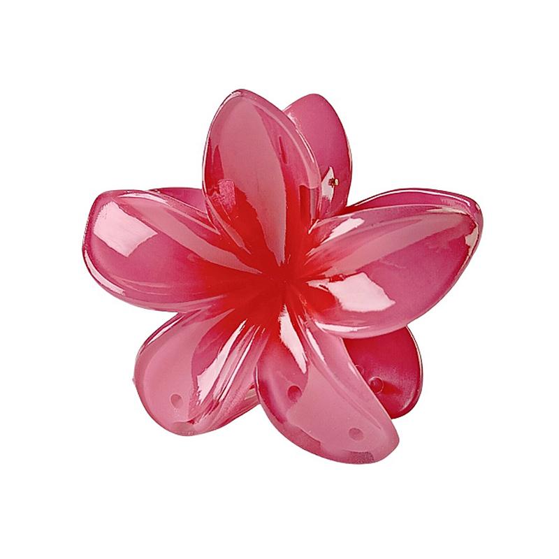1PC Elegant Flower Shaped Hair Grab Clips Trendy Non Slip Ponytail Holders For Women And Daily Use Wear