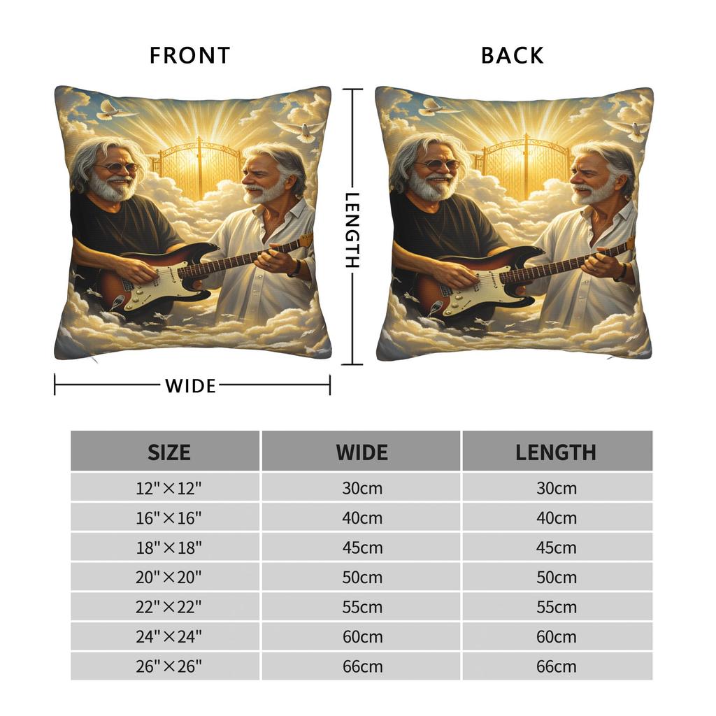 Forever Bob Weir 1947 To Pillow Case Square Pillow Cover Cute Funny Pillowcases For Sofa Bedroom Home Decor