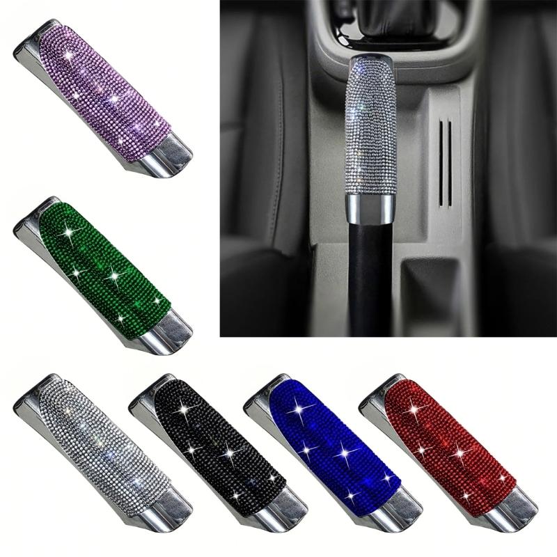 Glitzernder Handbremsgriffbezug Ersetzen Universal Griff Schalthebel Racing Parken Schick Griffbezug Exklusiv
