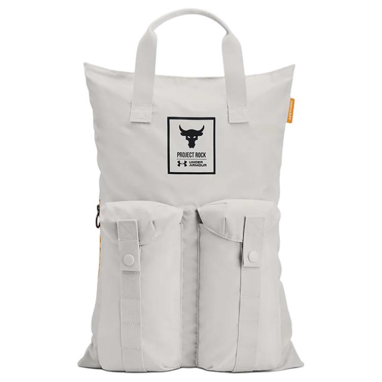 Under Armour Men's White Polyester Backpack Regular Unisex 1369226-114