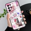 Phone Case For Samsung A17 A55 A16 A56 A35 A15 A53 A54 A33 A34 A25 A05S A52 A52S A07 A26 A06 Japanese angel girl Drawing