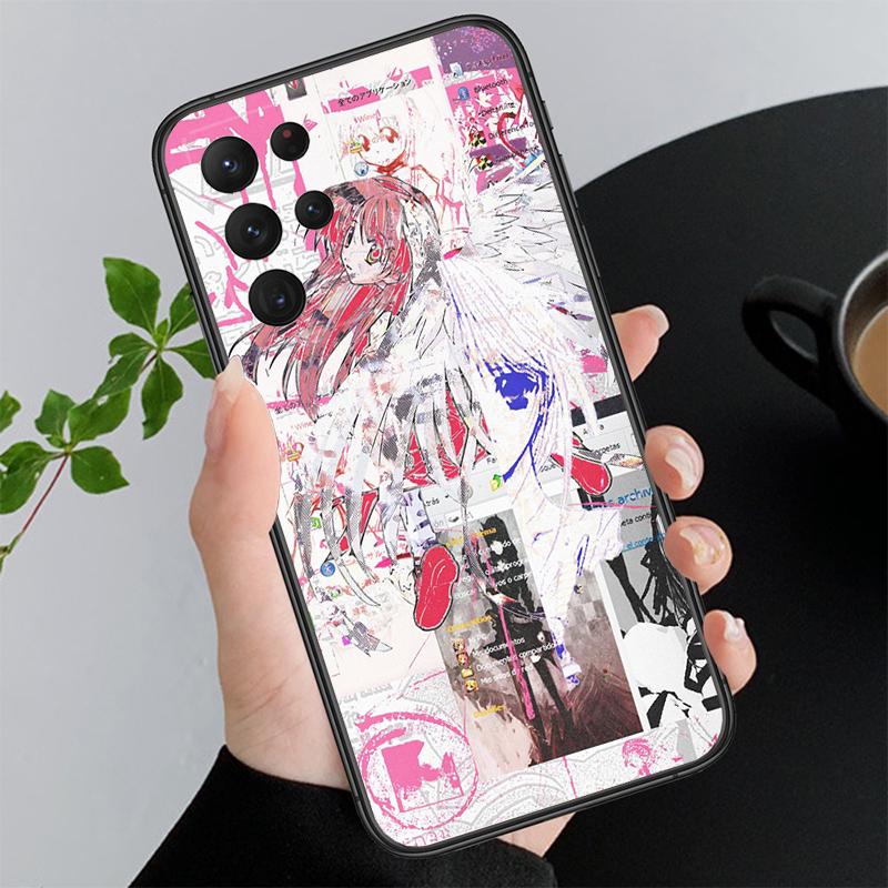 

Phone Case For Samsung A17 A55 A16 A56 A35 A15 A53 A54 A33 A34 A25 A05S A52 A52S A07 A26 A06 Japanese angel girl Drawing A15