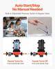 RV Water Pump, 12V DC 6 GPM (22.7 L/min), 4-Chamber Self-Priming Diaphragm Water Pump with Automatic Pressure Switch, 70 PSI Max Pressure, On Demand