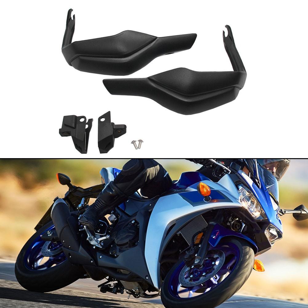 

Handguard Set for Motorcycle Handlebar Easy Installation and Fitment black