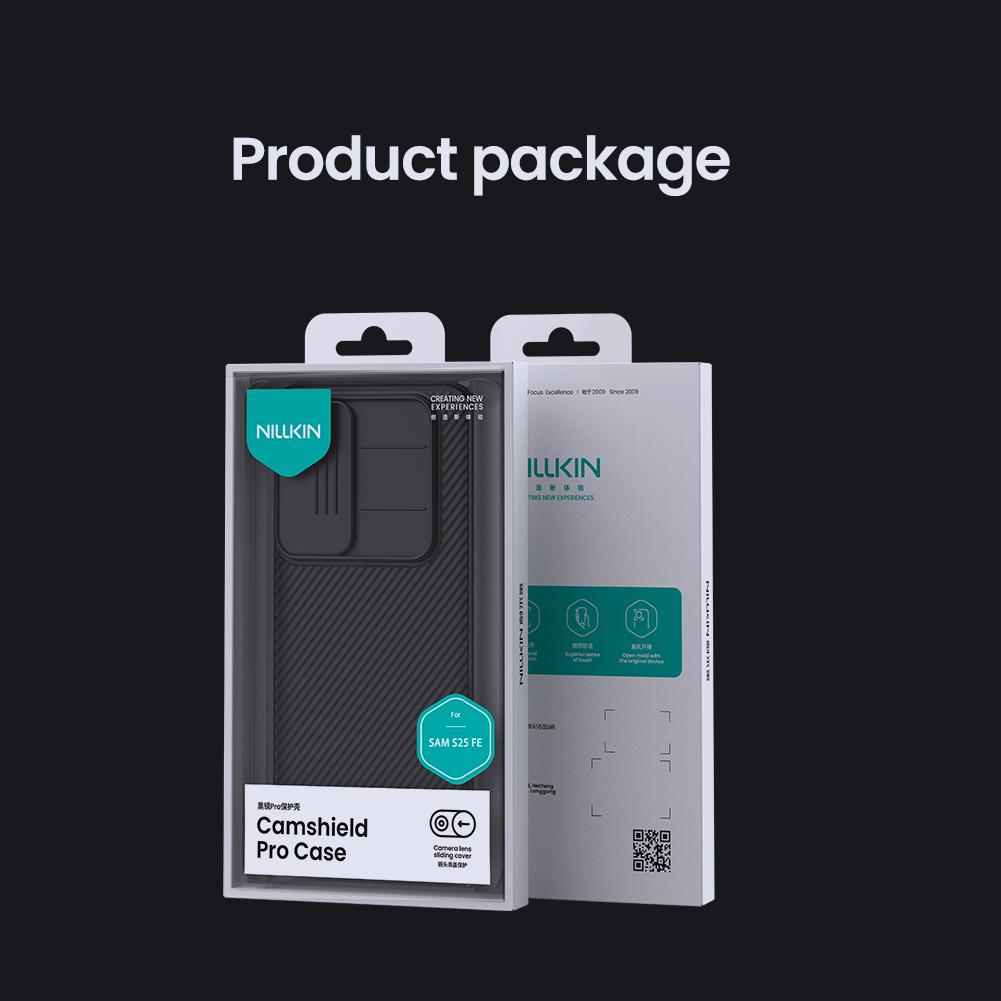 NILLKIN für Samsung Galaxy S25 FE Handyhülle CamShield Pro Kameraschutz Rückseite