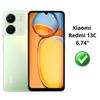 Tempered Glass - Phonillico® - Xiaomi Redmi 13C - Pack of 2 - Scratch Resistant - Transparent