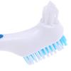 1Pc Denture Teeth Brush Easy Grip Handle Double Sided Toothbrushes Colour Random