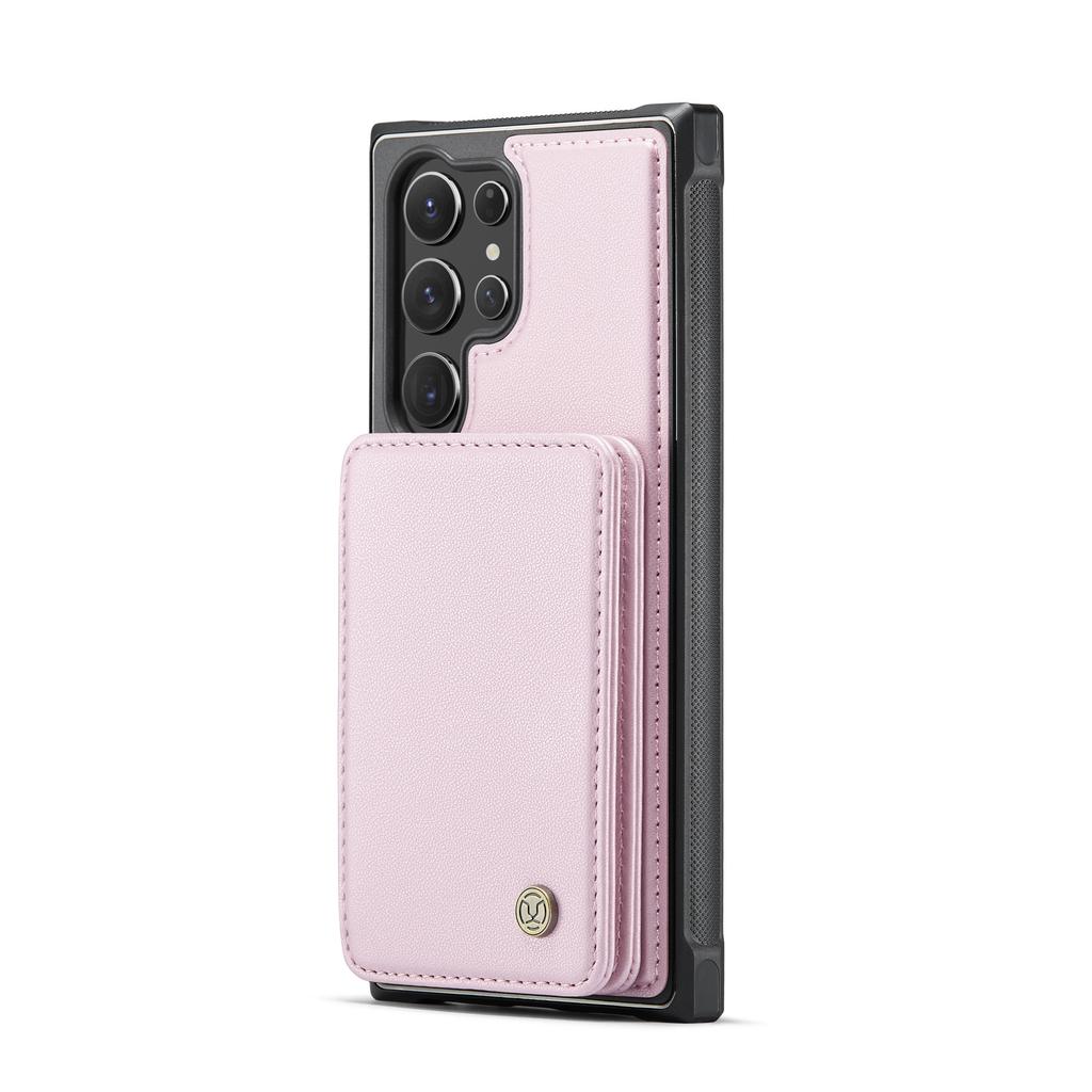 Suitable for Samsung S25FE Phone Case, S26Ultra Card Slot, A36/A56/A55 Magnetic Card Holder Protective Cover, A17