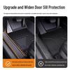 Volkswagen Teramont X Floor Mats, 17-24 Models, Fully Enclosed 7-Seater TPE