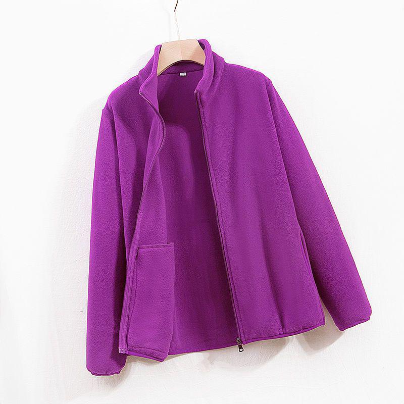 Women's Dual-Sided Fleece Jacket - 2025 Thickened Outdoor Hoodie for Autumn/Winter