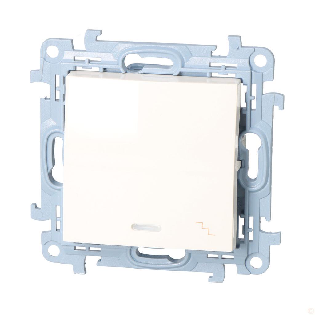 Staircase Switch with LED Backlight (module) 10 AX, 250 V~, Screw Terminals